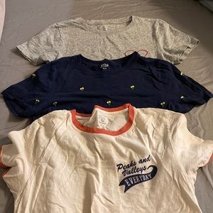 J Crew short sleeved shirts